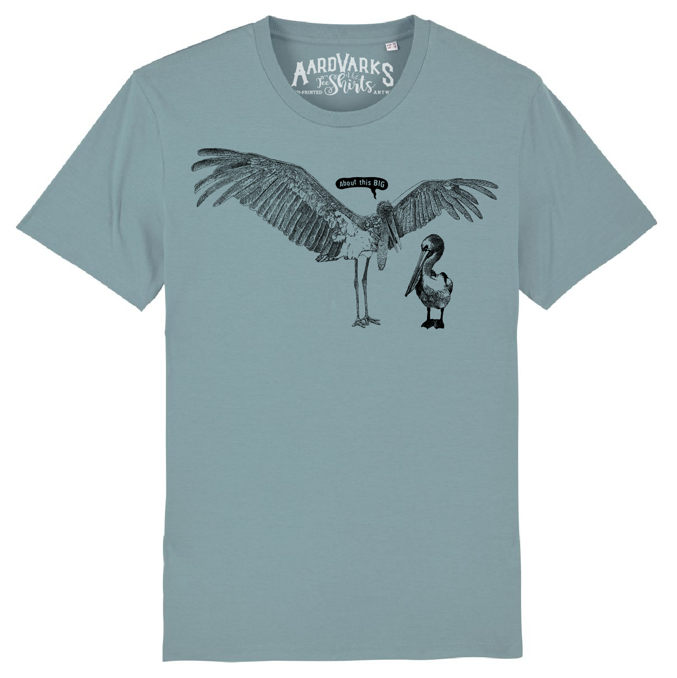 Aardvarks of Anarchy STORK T-shirt - About this BIG – Lion of Leisure